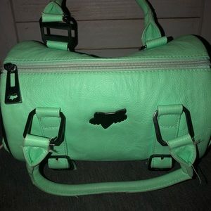 Fox Racing Mint Green Duffle handbag